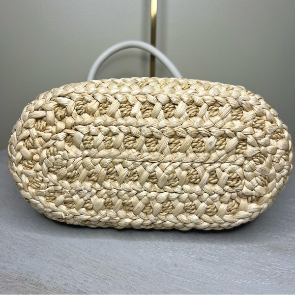 Brighton Daisy Straw Tote with Leather - Picture 6 of 13